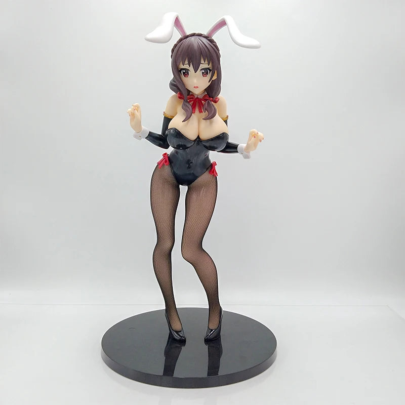 35cm B-style Yunyun Bunny Girl Anime Figure KonoSuba God's Blessing on this Wonderful World! Darkness Action Figure Model Toys