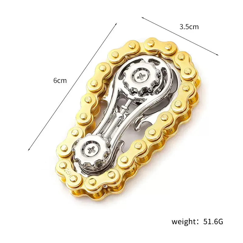 Metall-Fidget-Spinner, Schreibtischspielzeug, Stressabbau-Zahnräder, Handspinner für Erwachsene, Schreibtischdekoration, Wohnkultur, Stressabbau, Entspannung