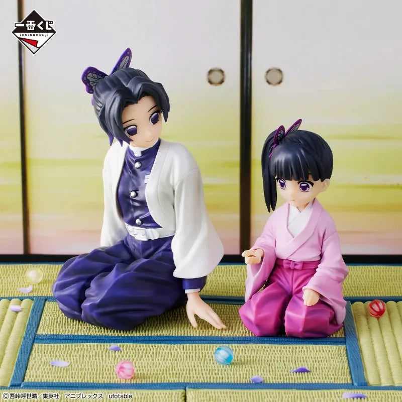 В наличност Bandai Ichiban Demon Slayer Shinobu Kocho Kanao Tsuyuri Фигура Аниме фигурка Екшън модел Колекционерски играчки Подарък