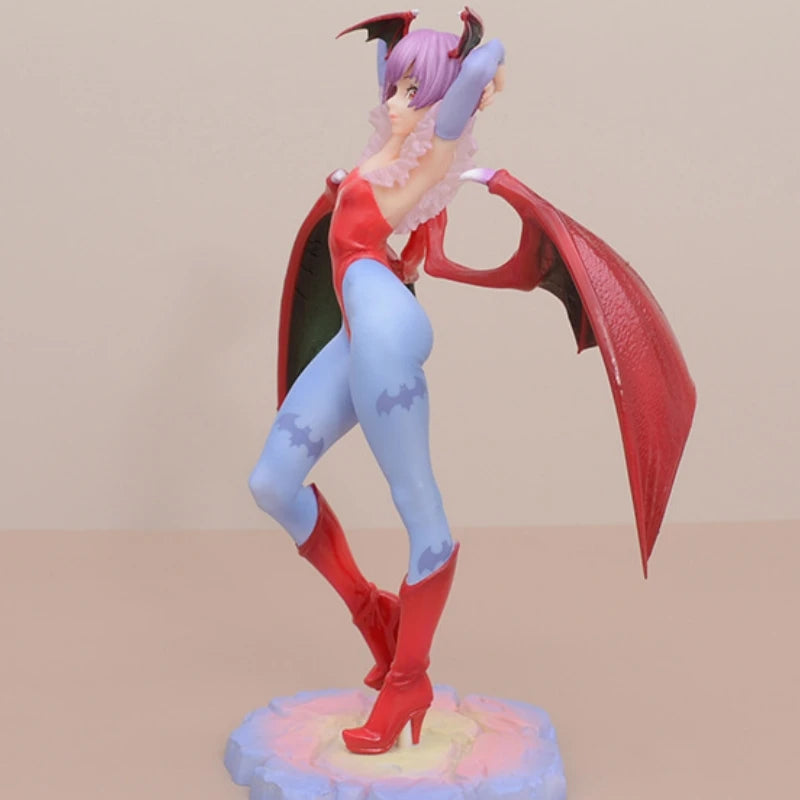 21cm Demon Warrior Lilith Standing Position Action Game Figure Model Statue Boys Collection Desktop Decoration Ornament Toy Gift