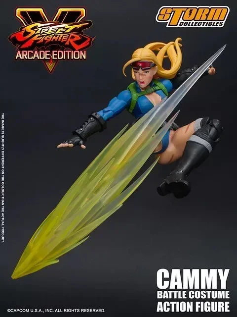 In Stock Storm Toys ST Street Fighter 5 CAMMY 1/12 Figure Model Collection Toy Gift Hand-to-hand Puppet