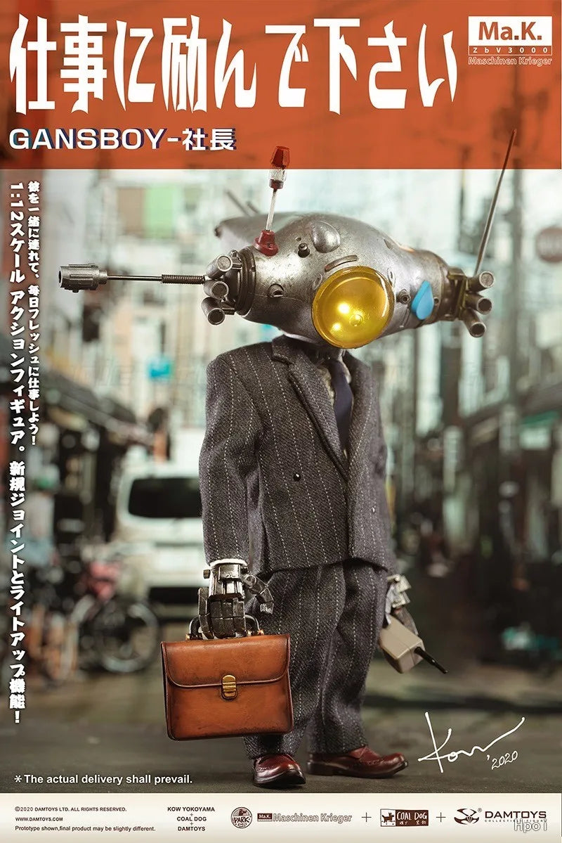 【In Stock】Original CoalDog DAMTOYS CS020 Gansboy-President 1/12 Action Figure Toys Ornaments Gifts
