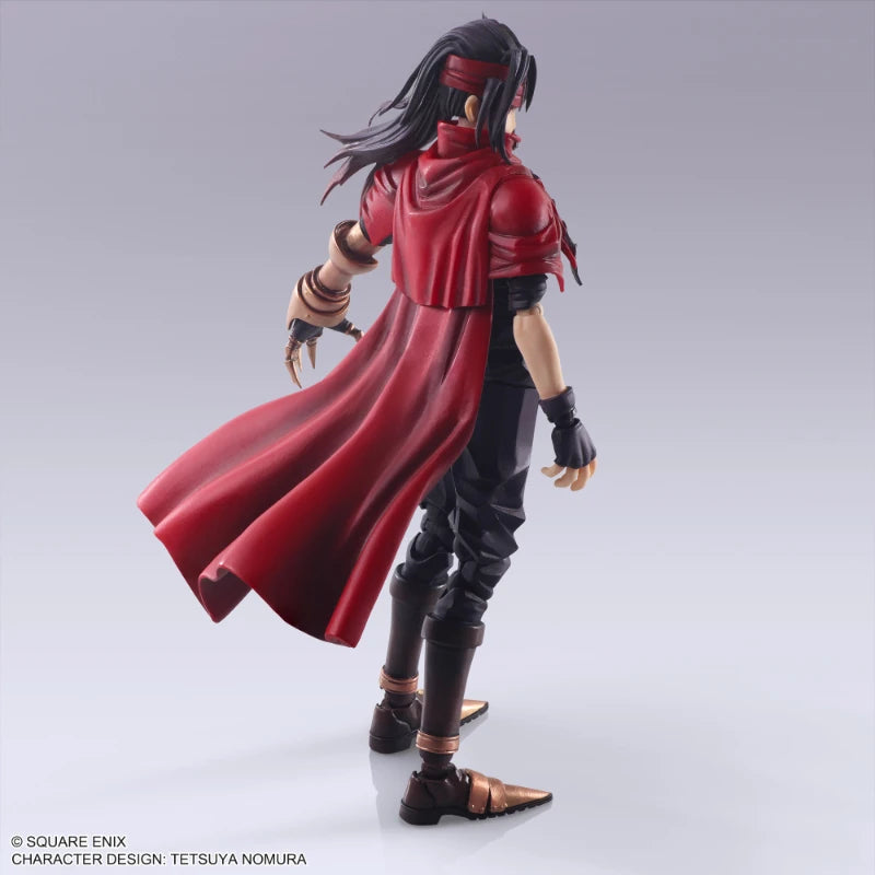 In Stock Square Enix Final Fantasy VII BRING ARTS Vincent Valentine Action Figure Anime Models Toy Doll Gift Hobby Collectible