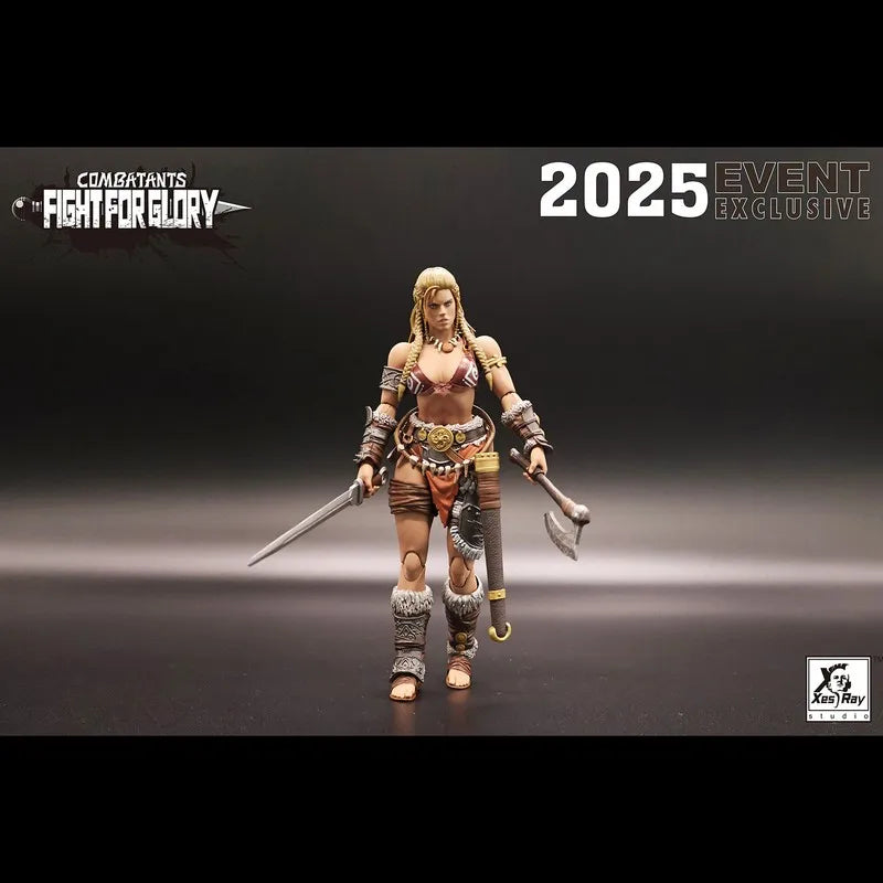 In Stock Xesray "Gladiator'S Honor" Wf2025 Online Exclusive Collectible Articulated Figure Golden Hilde Collection Model Toy