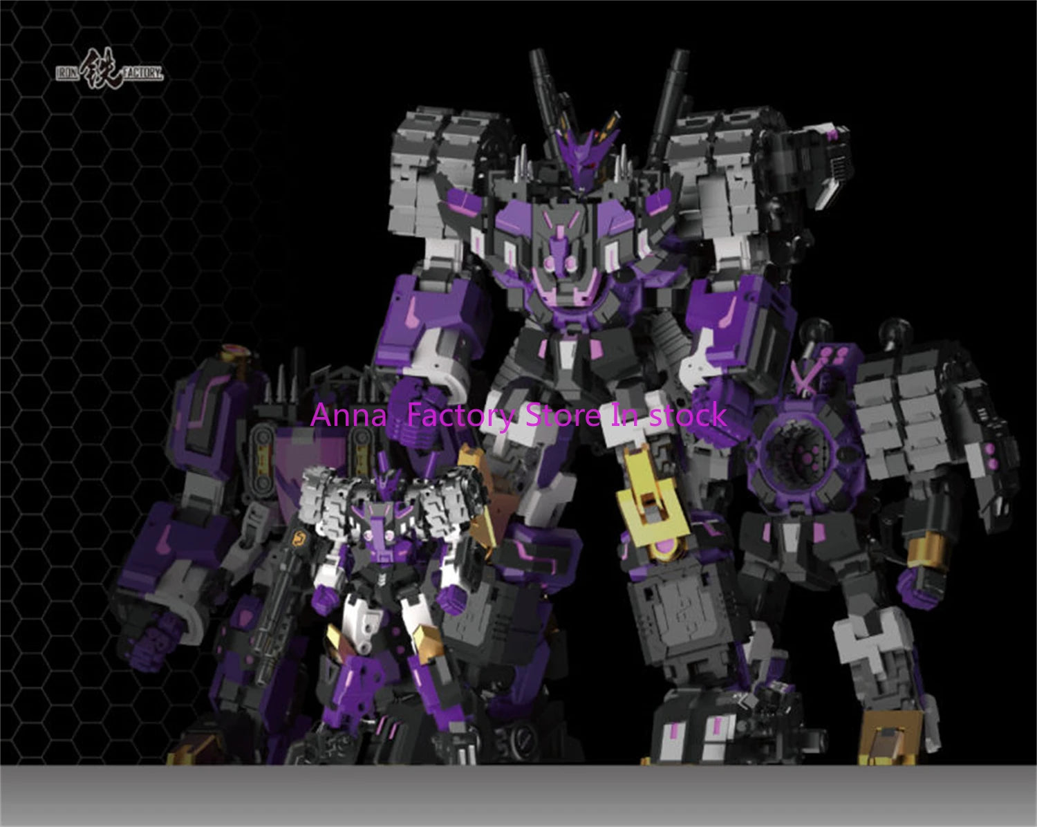 In Stock Transformed Toys Steel Factory IF EX-31X EX-34 EX-35BETA Alkaid Eta Action Figure with Box