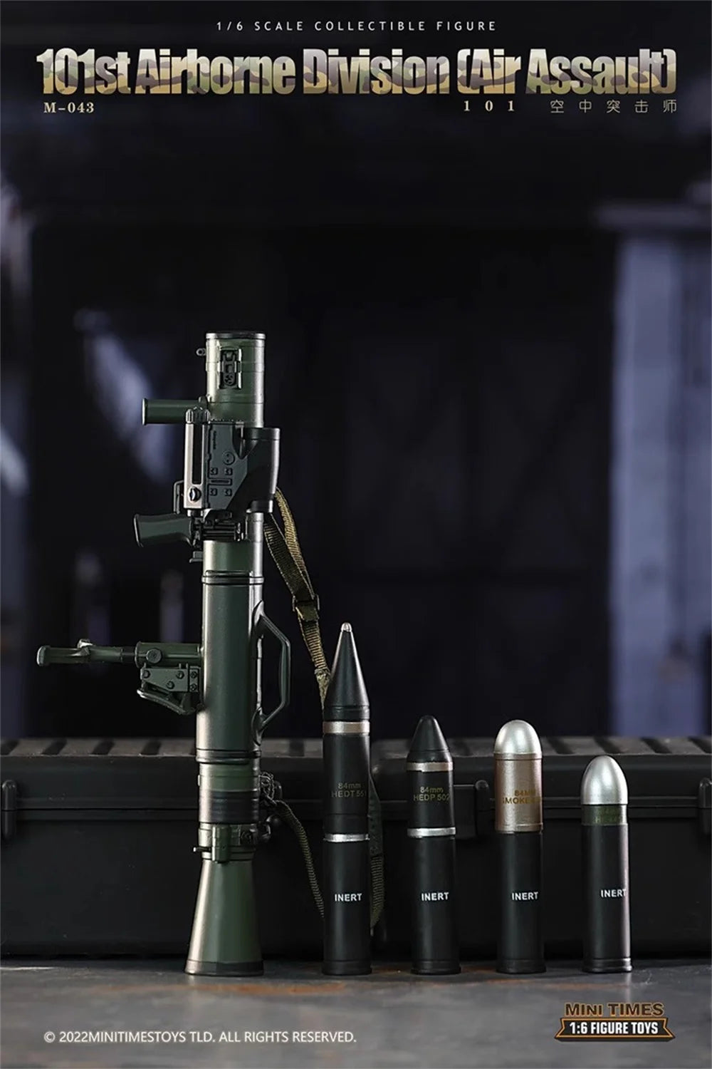 Minitimes M043 Modern Soldier US. 101st Action Figure Full Set Moveable Action Figure Gift For Fans Collect In Stock 1/6