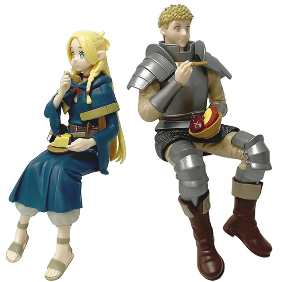 13-15cm Delicious in Dungeon Marcille Figure Donato Anime Dungeon Meshi Laios Touden Action Model Noodle Stopper Figurine Toys