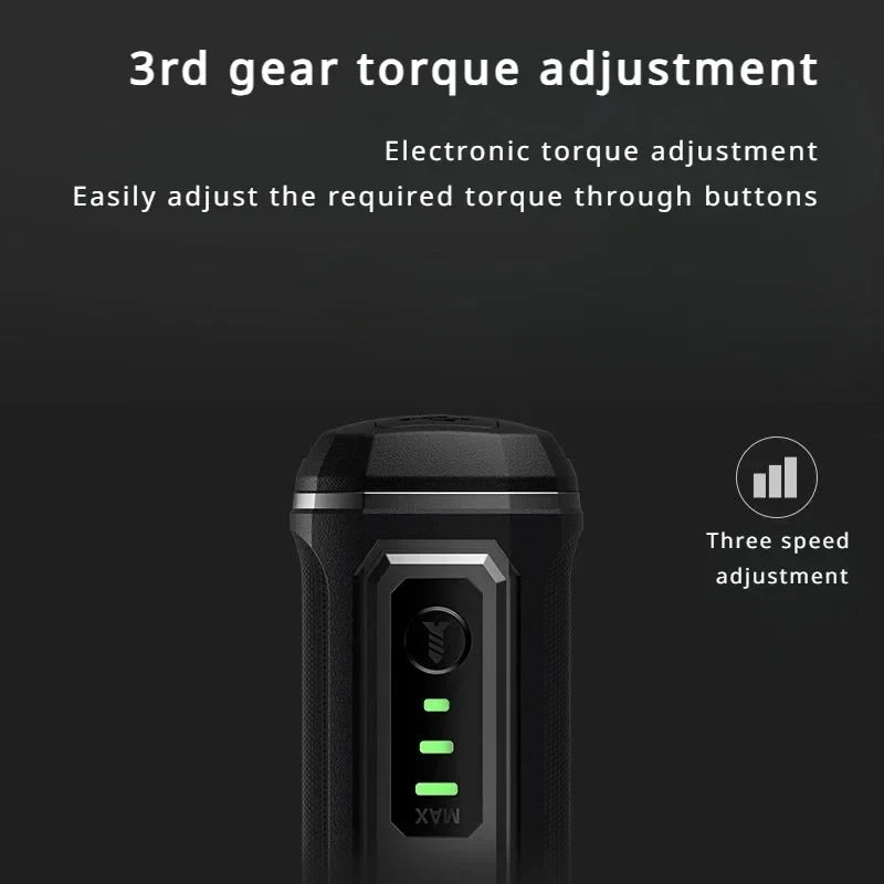 Deli Elektroschrauber 3-Gang Großes Drehmoment Kabellos 2000mAh Akku Bohrer 4V Elektrowerkzeug Set Haushaltswartung Reparatur