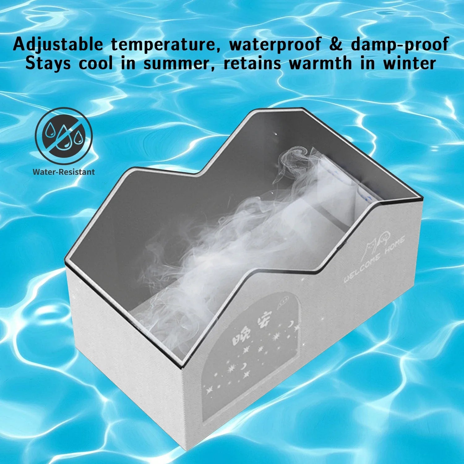 All Seasons Kleine Katze Hund Klimaanlage Haus Bett Sommer Kühlung Winter Warm Nest Hund Hund Vier Jahreszeiten Haustier Haus