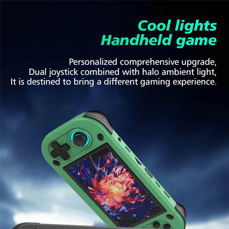 ABAC-R43S Retro-Handheld-Videospielkonsole Open Source Linux-System 4,3-Zoll-IPS-Bildschirm Tragbarer Pocket-Videoplayer