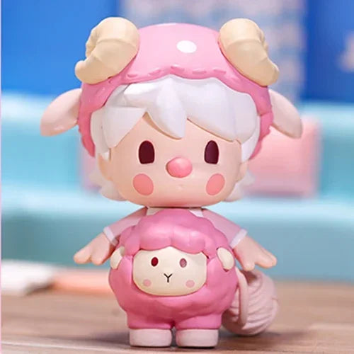 PopMart Sweet Bean Animals Babies Mystery Box Guess Bag Toys Doll Cute Anime Figure Desktop Ornaments Collection Gift Cute Model