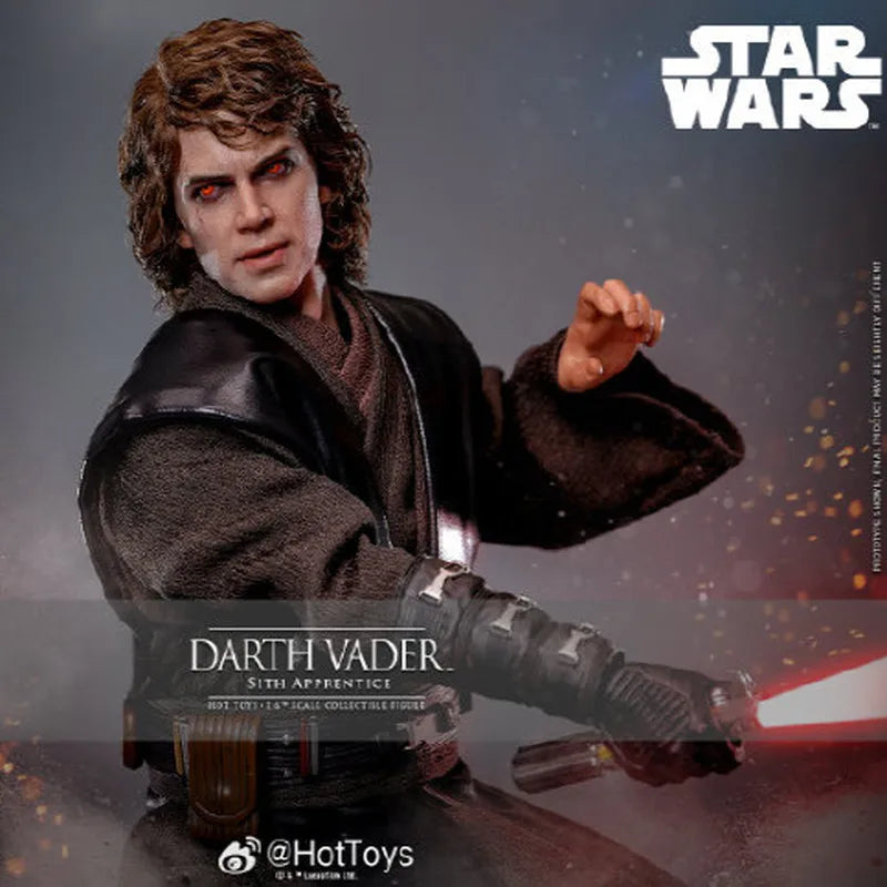 In Stock HOTTOYS HT 1/6 DX47AE Anakin Skywalker Sith Apprentice Action Figures Star Wars 1/6 Scale Collectable Soldier Model Toy