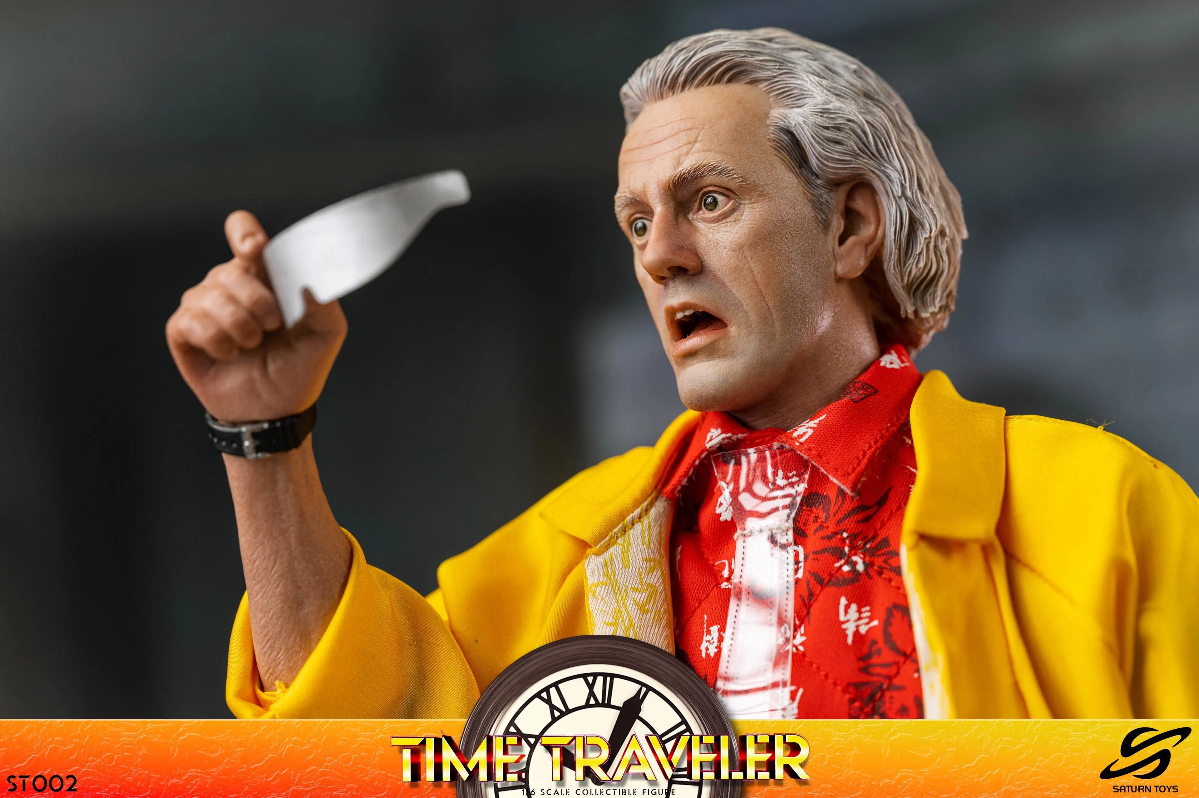 Saturntoys Time Traveler Dr. Brown St002 1/6 Scale Collectible Figure Original Collectible Anime Model Garage Kit Statue Toy