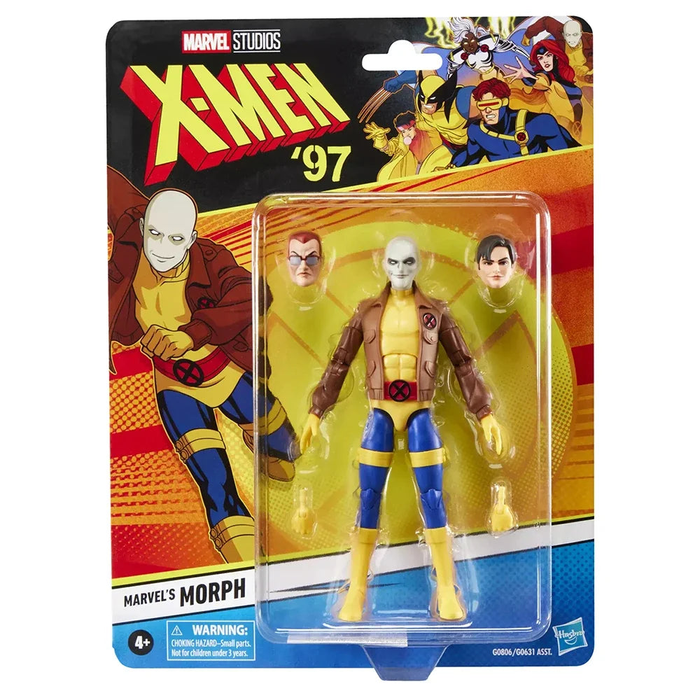 In Stock Hasbro Marvel Legends Series X-Men '97 Marvel's Morph & Magneto &Jean Grey 15cm Action Figure Original Toys Model Gifts