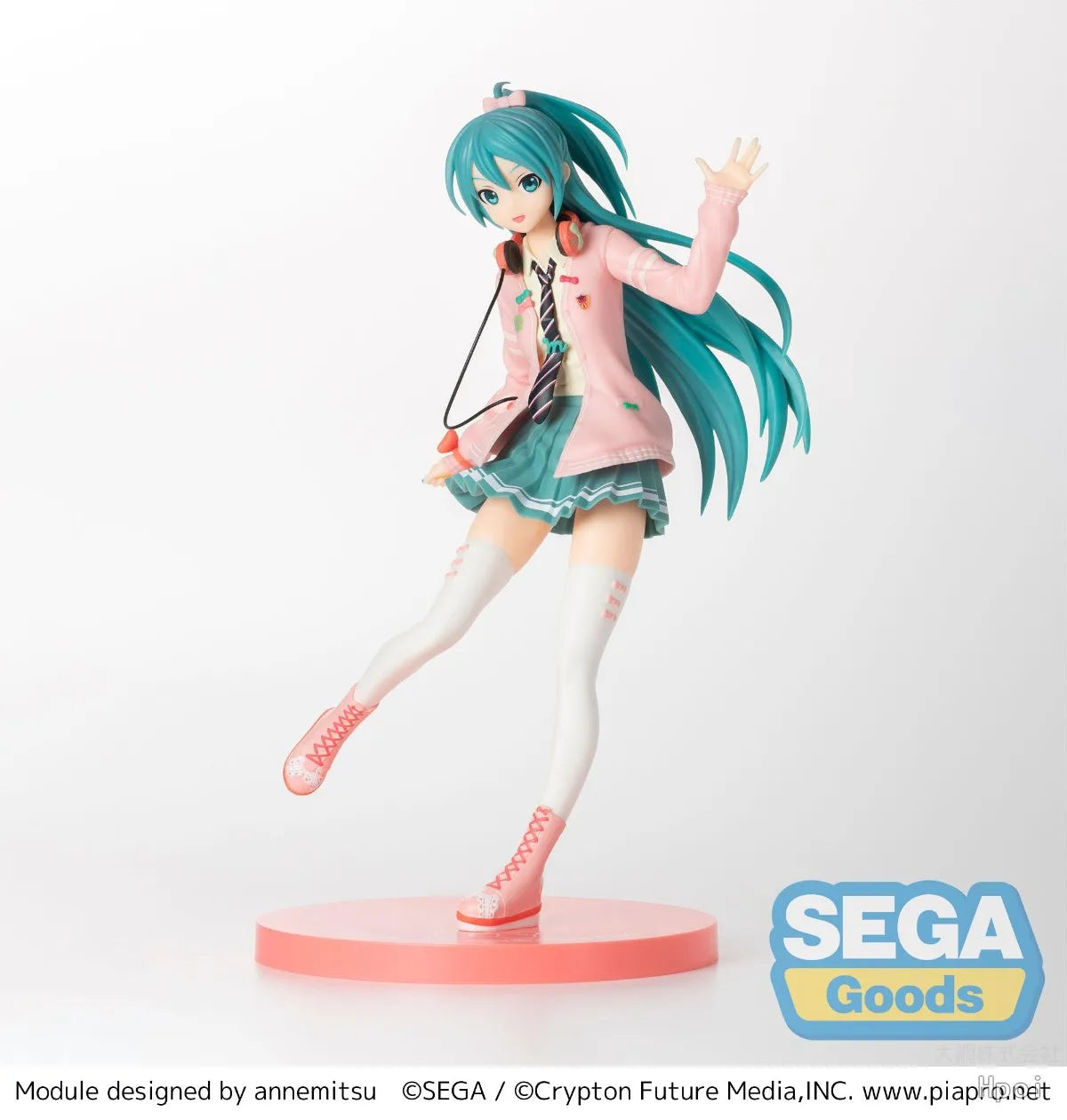 【In Stock】Original SEGA SPM -Project DIVA- Arcade Future Tone Hatsune Miku Ribbon Girl Anime Figure Model Toys