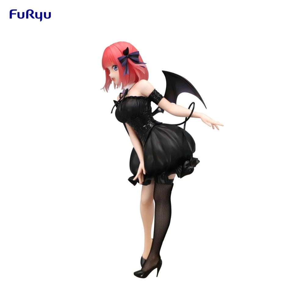 In Stock FuRyu Original Genuine BiCute Dark Figure TV Anime The Quintessential Quintuplets Nakano Nino 24cm Model Toys Xmas Gift