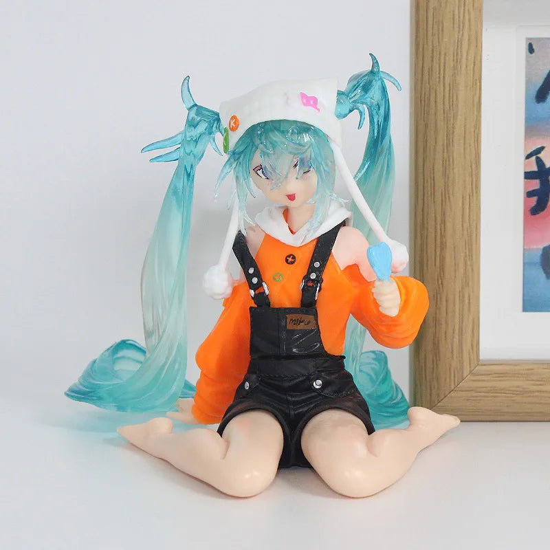 2 Pcs Anime Figure Set 14-20cm Four Leaf Grass Fairy with Sweet Affection Tokyo Kimono Design Action Toys PVC Collection Models