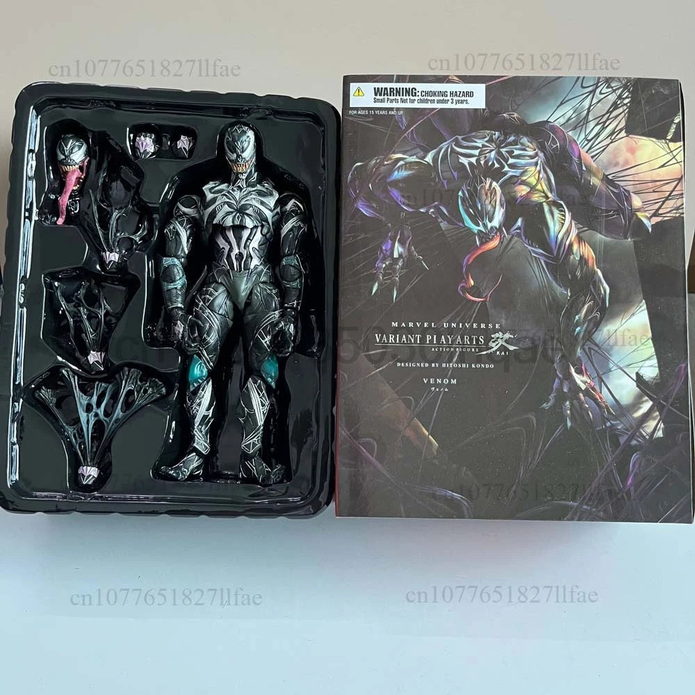 PLAY ARTS Figure Venom Spiderman Action Figure Model Toys Joint Movable Doll Creative Present For Friends Bookshelf Ornament
