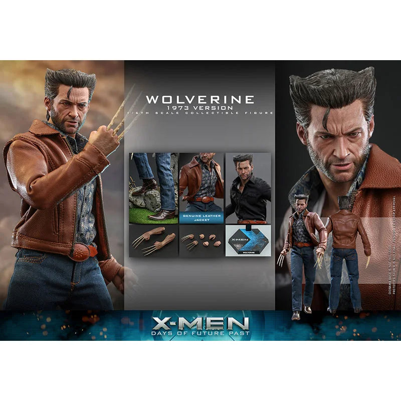 100% Original HOTTOYS HT MMS659 MMS660 Movie Masterpiece X-MEN Future Past 1/6 Wolverine 1973 Ver. In Stock Anime Action Model