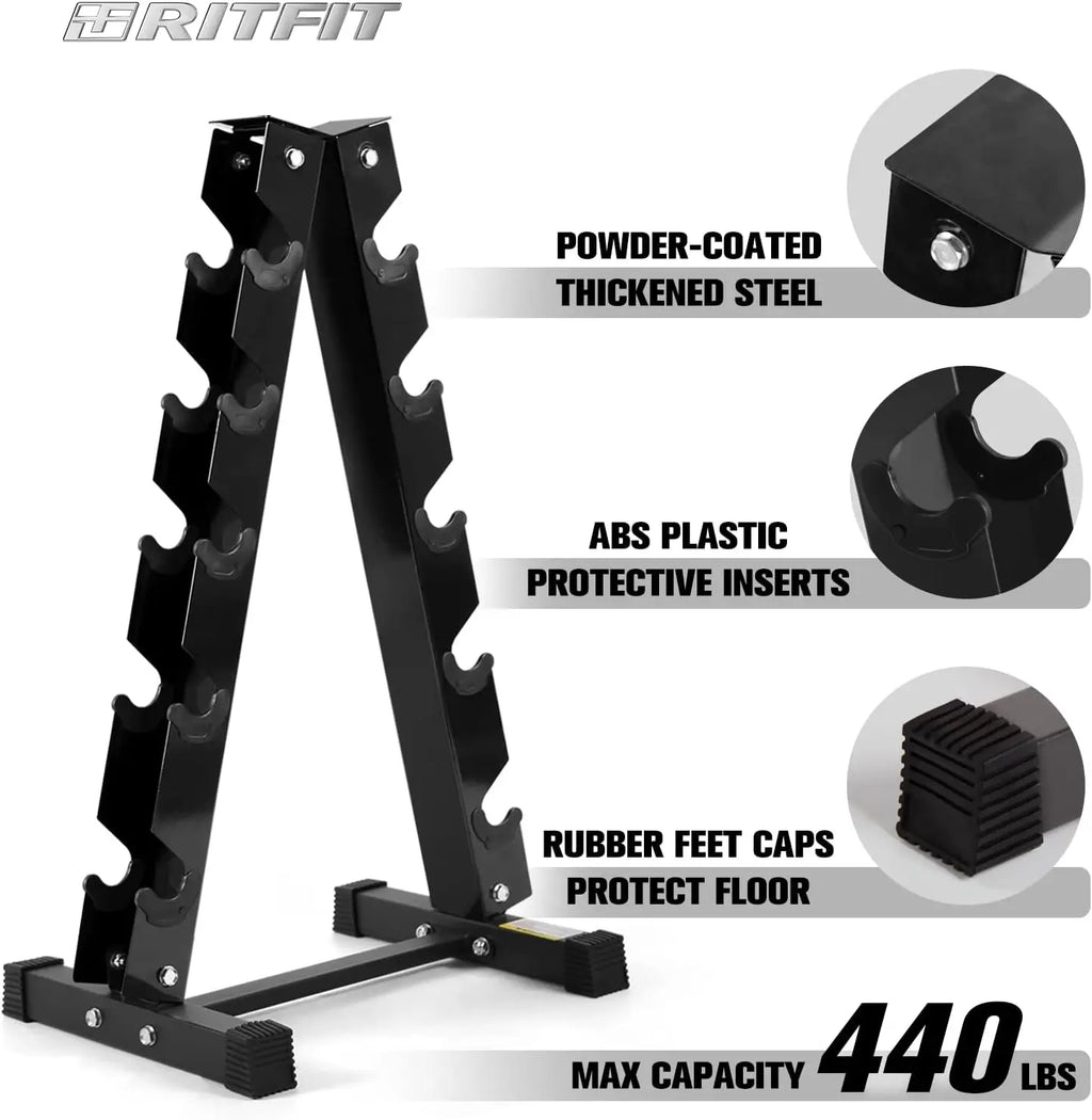 300 350 450 200 210 LB RubberDumbbells Set with Optional Dumbbell Rack Multi Weight Set to Choose Ideal for Home Gym and Fitness