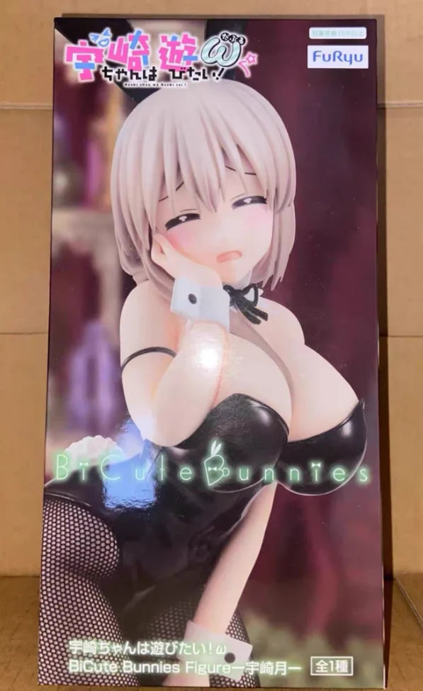 【SF】In stock original FuRyu BiCute Bunnies Uzaki tsuki wants to play figures collection anime gifts