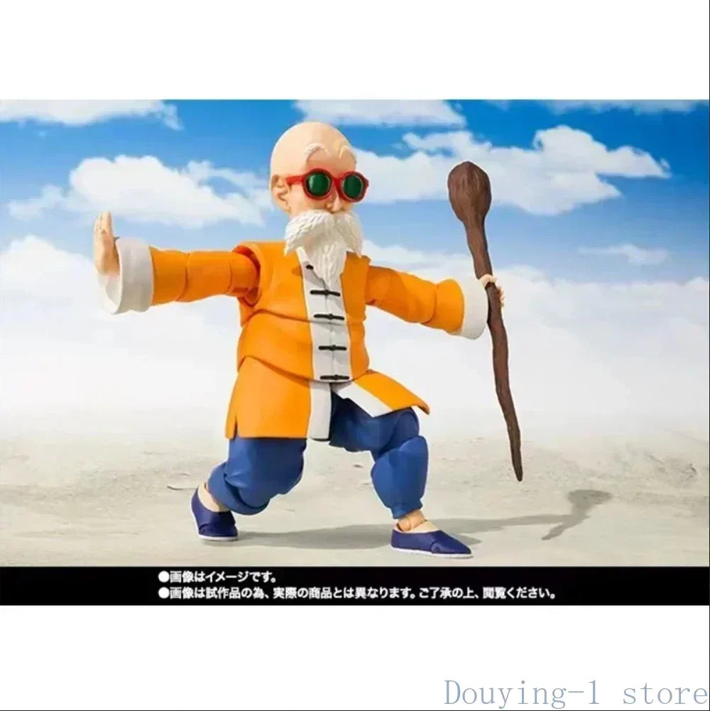 In Stock BANDAI 100% SHF Dragon Ball Kame Sennin Anime Action Collection Figures Model Toys Figura PVC Gift SSWW