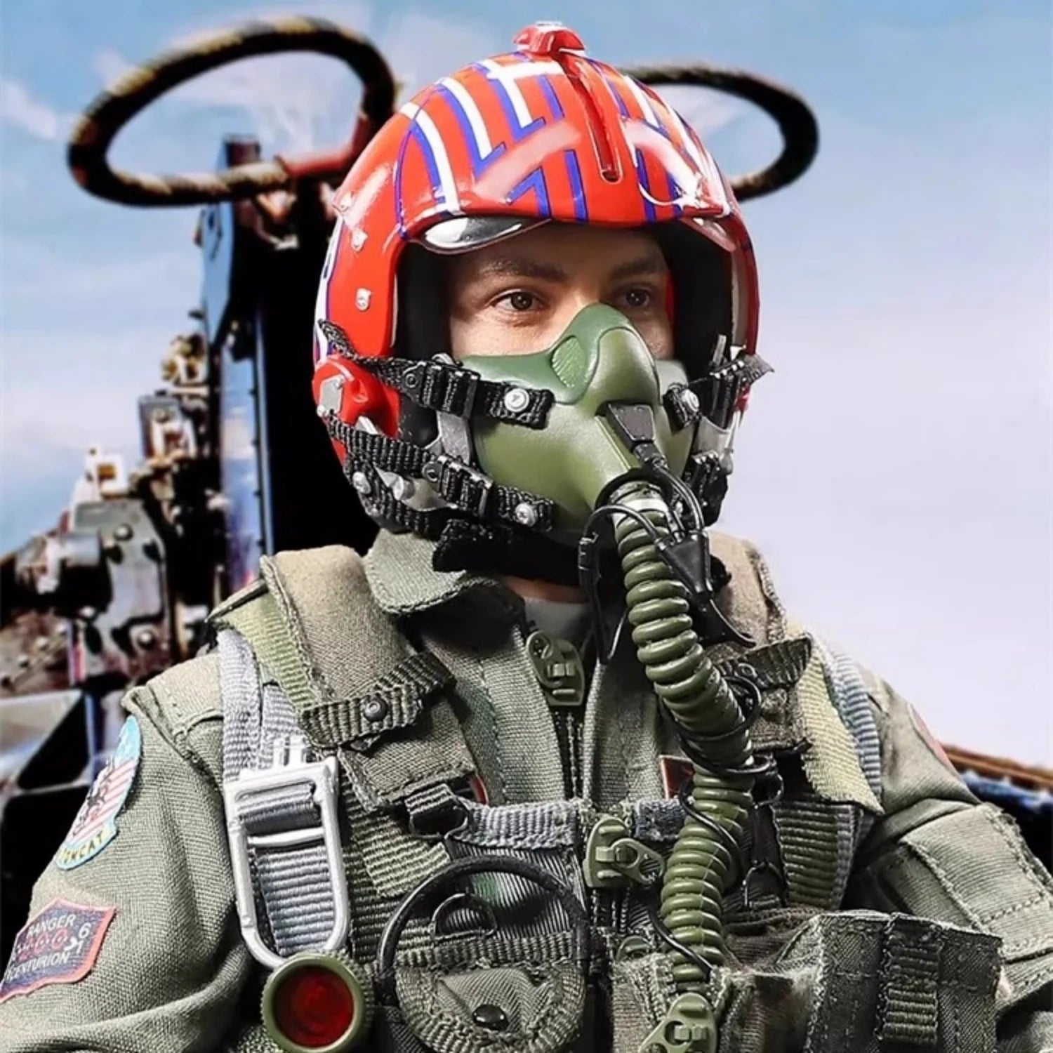 DID MA80182 1/6 U.S. F14 Pilot Tom Action Figure Model