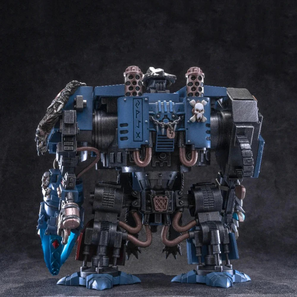 Joytoy Dark Eldar Hammer 40k Space Wolves Bjorn the Fell-Handed Mecha Movable Model Action Figure Collectible Toy for Adults