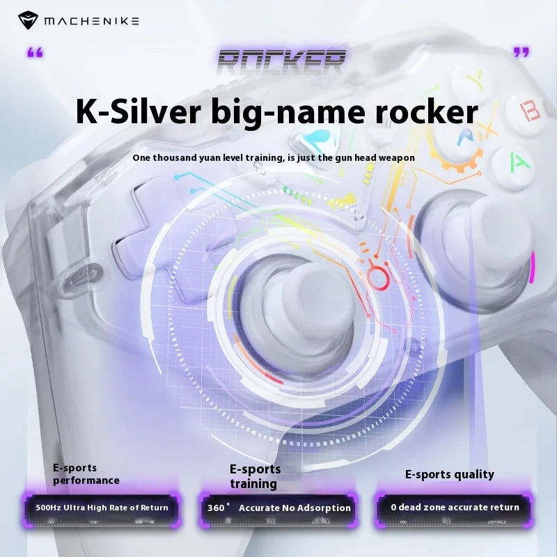 G3S Gamepads wired game controller linear effect joystick RGB 8-channel mechanical tactile D-pad suitable for PC Android gift