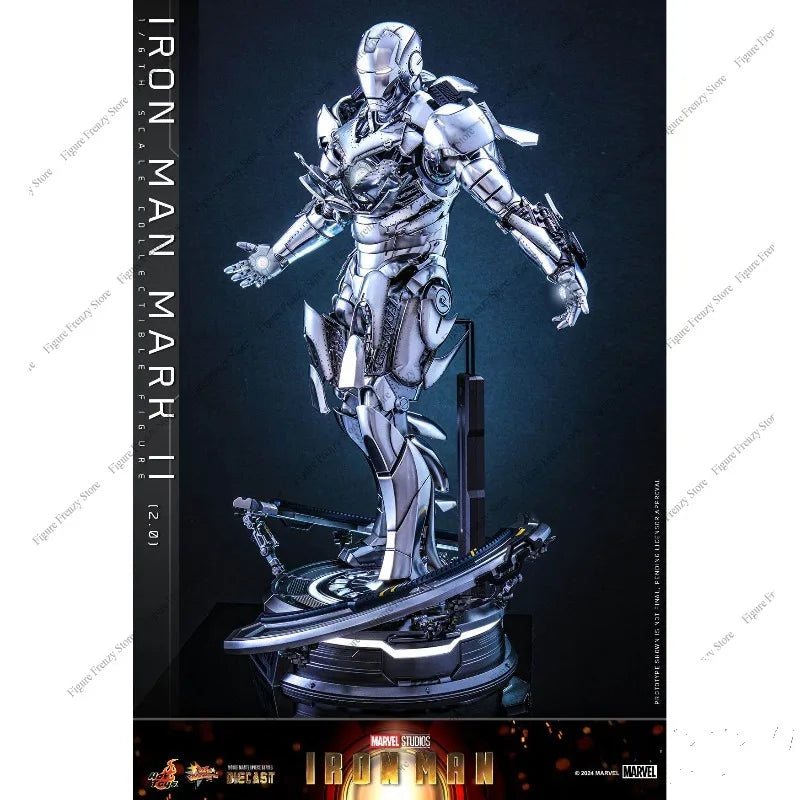 Special Offer In Stock HOTTOYS HT 1/6 Die-cast Alloy Iron Man Mark 2 MK2 2.0 MMS733D59 Action Figure Toy Gift Collection for