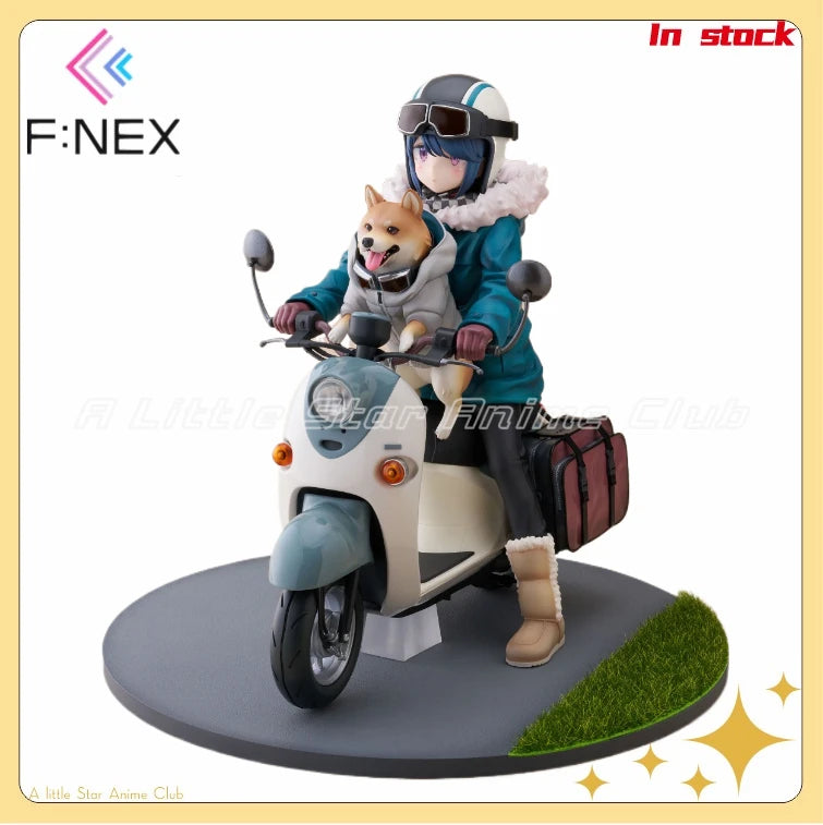 In Stock Original F:NEX LAID-BACK CAMP Rin Shima 1/7 Anime Figure Model Collection Gift Toys