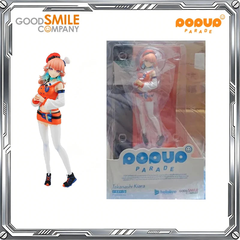 Good Smile Original POP UP PARADE hololive Anime Akai Haato Ookami Mio Aqua Sakamata Chloe Houshou Marine Action Figures Gift