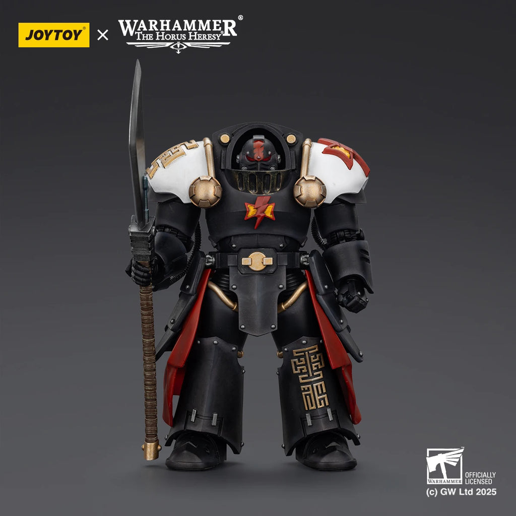 JOYTOY Warhammer 40K "The Horus Heresy" 1/18 Action Figure White Scars Legion Praetor Ebon Keshig Terminator  3PCS Model Toys