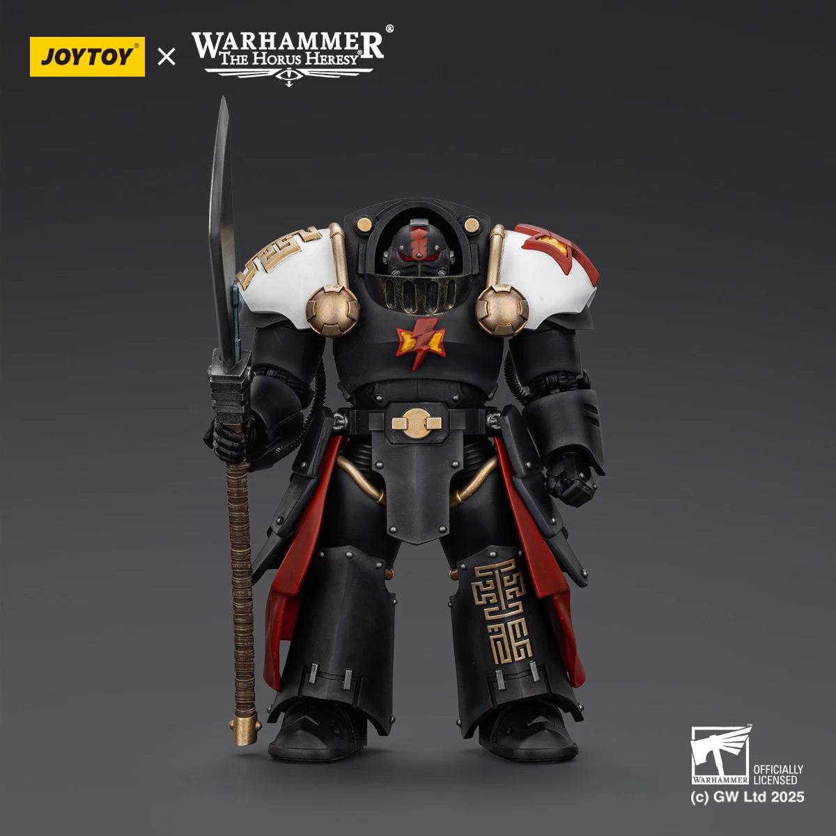 JOYTOY Warhammer 40K "The Horus Heresy" 1/18 Action Figure White Scars Legion Praetor Ebon Keshig Terminator  3PCS Model Toys