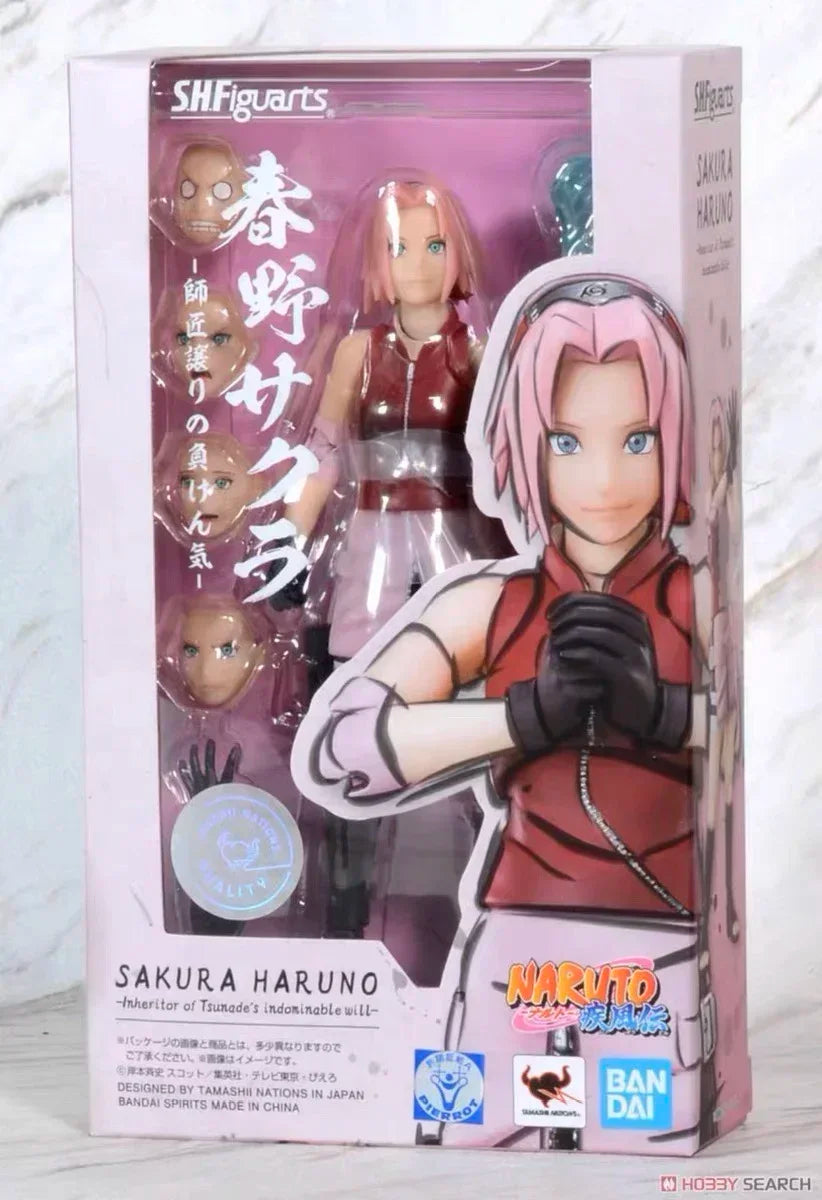 Bandai Spirits Shf S.h.figuarts Uchiha Obito Naruto Shippuden Action Figure Collection Model Toy Gift