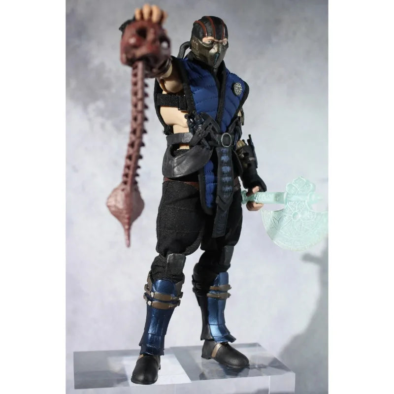 NEW Original JM Toys Mortal Kombat Sub-Zero Figure Classic Reissue Action Figurine Model Collectible Toy Gift for Collectors