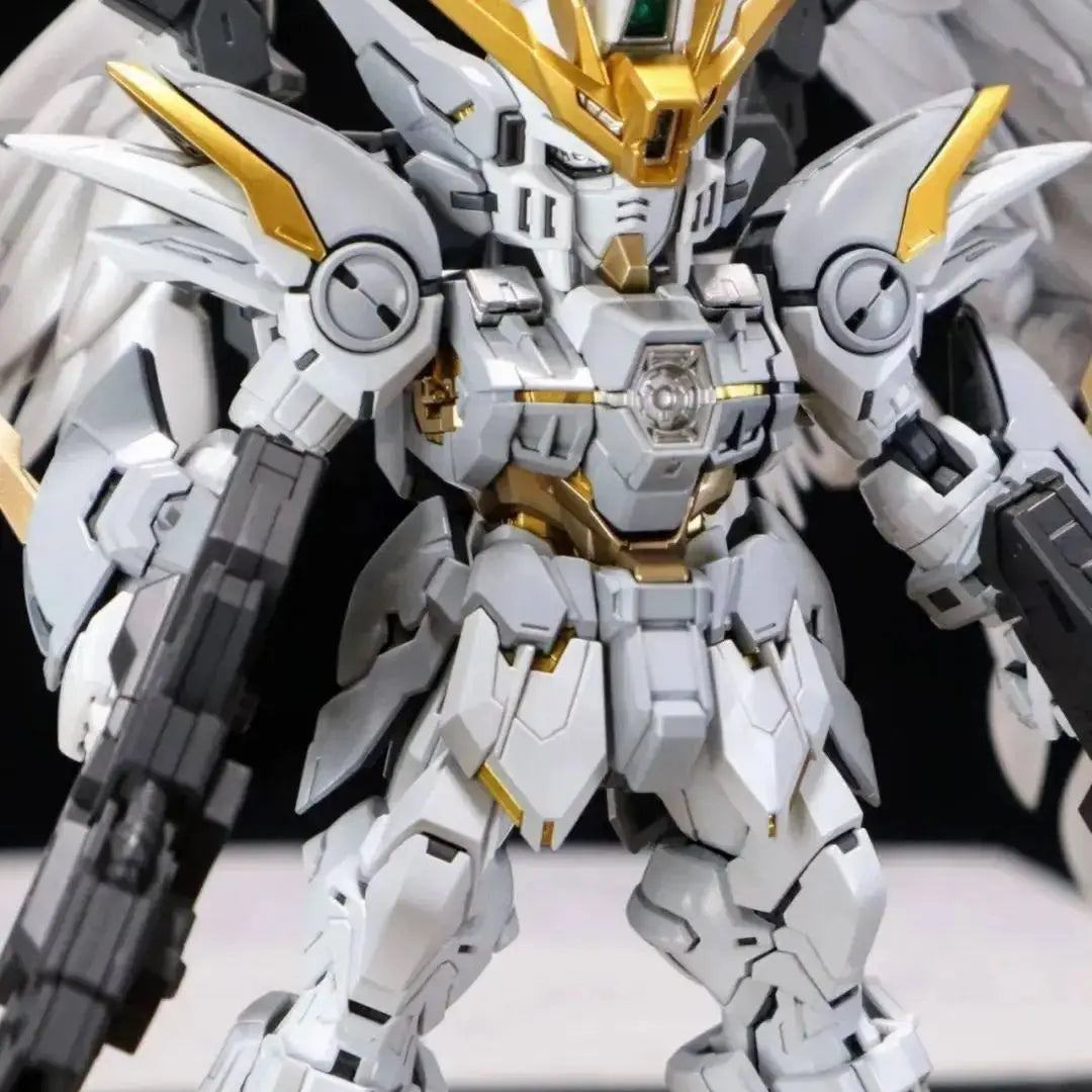 New GL MGSD XXXG-00YSW Wing Snow White Prelude Assembly Model Kit Anime Action Figure Robot Plastic Model Children Gifts Toys