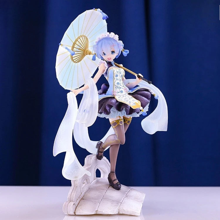 In Stock Anime Action Figure Rem Qilolita 1/7 Model Figure Statue - Life in a Different World from Zero Decoration Gifts