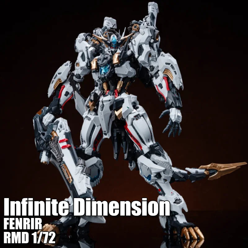 In Stock Infinite Dimension FENRIR RMD 1/72 IN ERA+ Toys Barbatos GK Assembly Model Kit Action Figure Mecha Robot Plastic Gift
