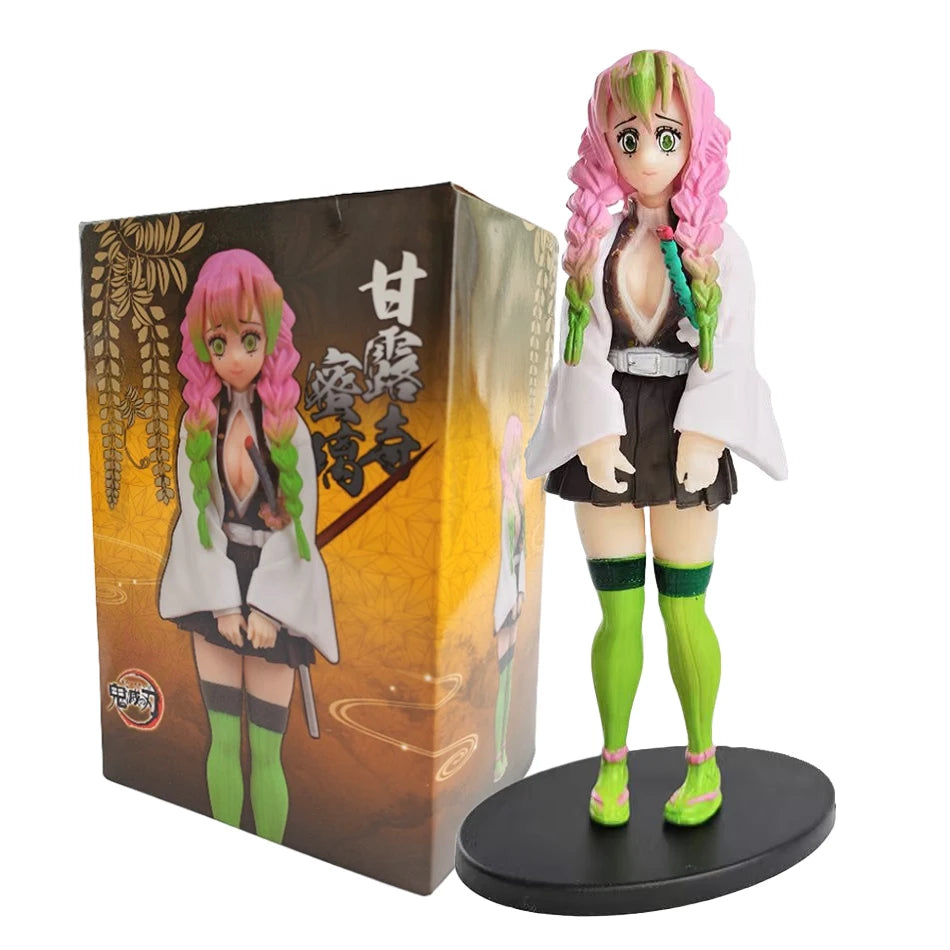 Hot Anime Demon Slayer Kimetsu no Yaiba Figure Kamado Tanjirou Action Figure Agatsuma Zenitsu Nezuko Warrior PVC Model Toys