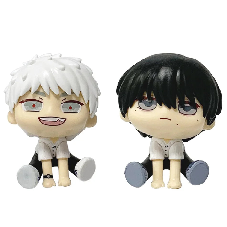Anime The Summer Hikaru Died Indou Hikaru Tsujinaka Yoshiki Big Eye Q-version Cute Anime Character Model Collection Toys Gifts