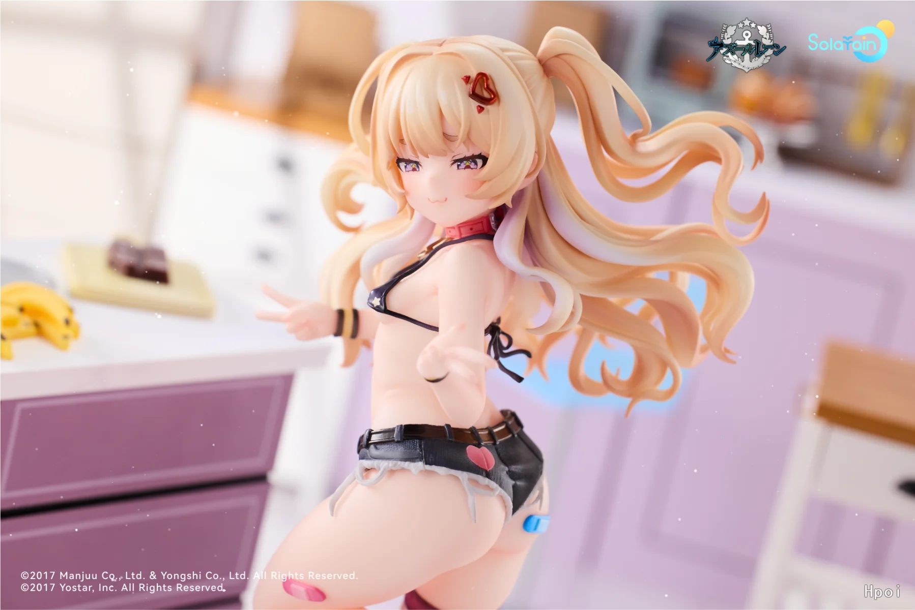 In Stock Original Azur Lane USS Bache Anniversary Illustration Ver. 1/7  Action Figure Anime Model Toys Collection Doll Gift