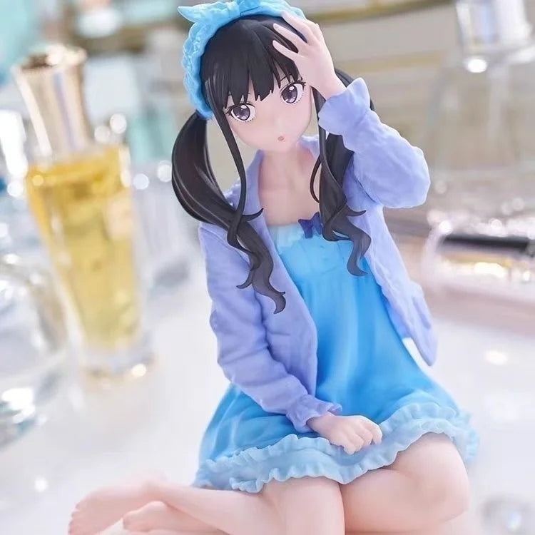 Lycoris Recoil Аниме Фигурки Nishikigi Chisato Кукла Екшън Фигурка Лолита Сладко Момиче Декорация Модел Играчки за Подарък