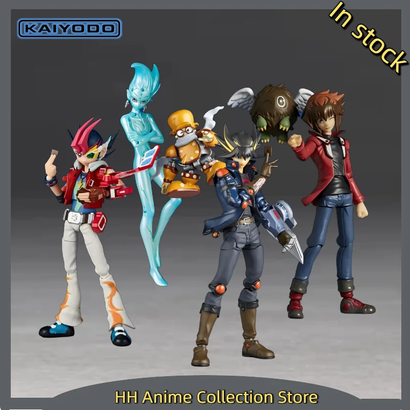 In Stock, Brand New Genuine Product, Kaiyodo, Yu-Gi-Oh, Yusei Fudo, Yuuma Tsukumo, Articulated Figures, Model