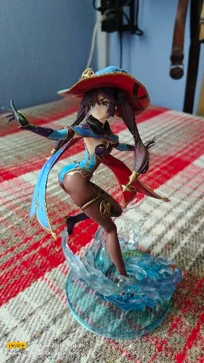 25 см Нови горещи игри Genshin Impact Аниме момиче фигурка Mona екшън фигурка колекция PVC модел кукла детска играчка подарък орнаменти