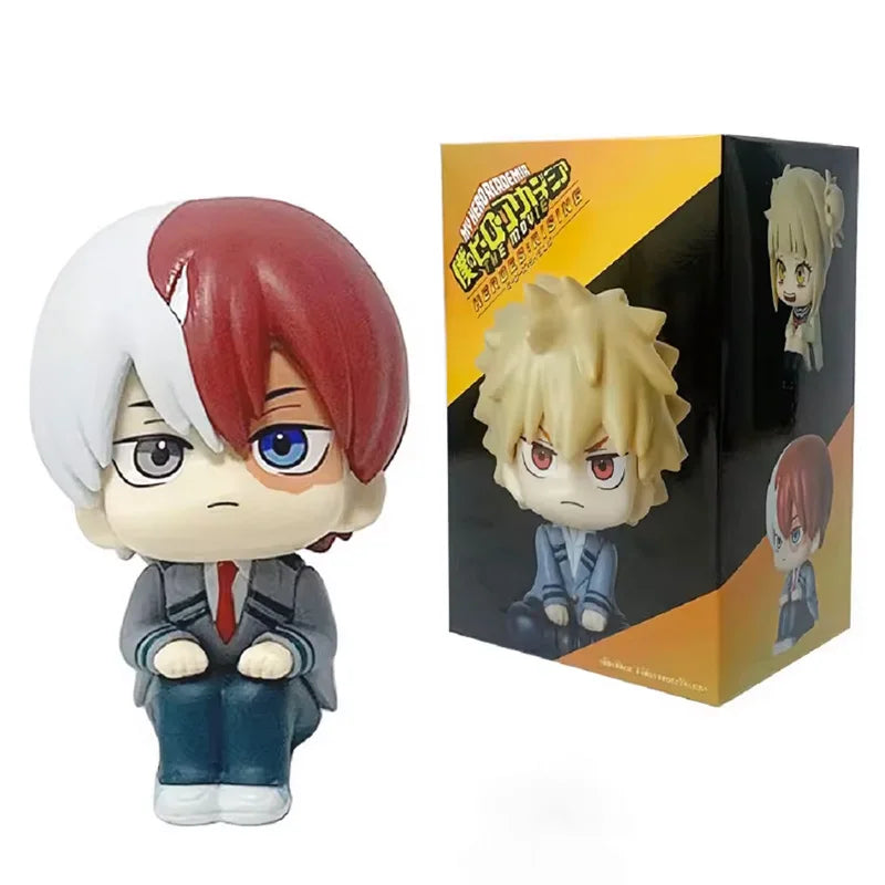 2026 Anime Figure cute Midoriya Izuku Figurine Bakugou Katsuki action figure Look up figure mini cute Toys Collectible doll Gift