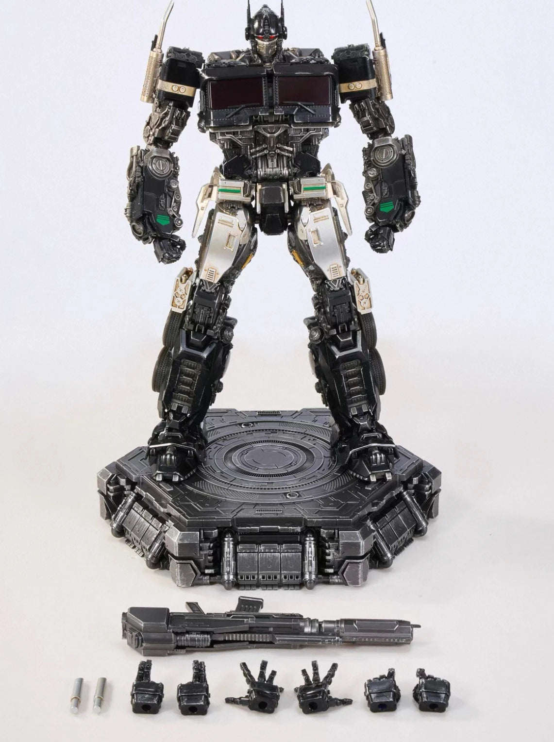 [Original] 2.0 Optimus Prime MM01 MM-01 Model Main Colors, Contours, Decals, and Alloy Skeleton Model Upgrade Collectible