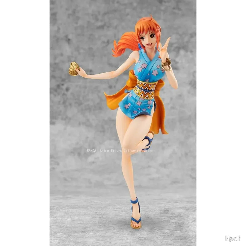 Original MegaHouse Portrait of Pirates "Warriors Alliance" One Piece New Essential Kunoichi Onami Anime Figures Model