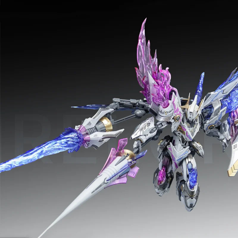 1/100 Snaa Blaze Emperor Ver. Phantom Flame Spirit Domestic Original Mecha Articulated Joints Model Ornament Action Figure Gift