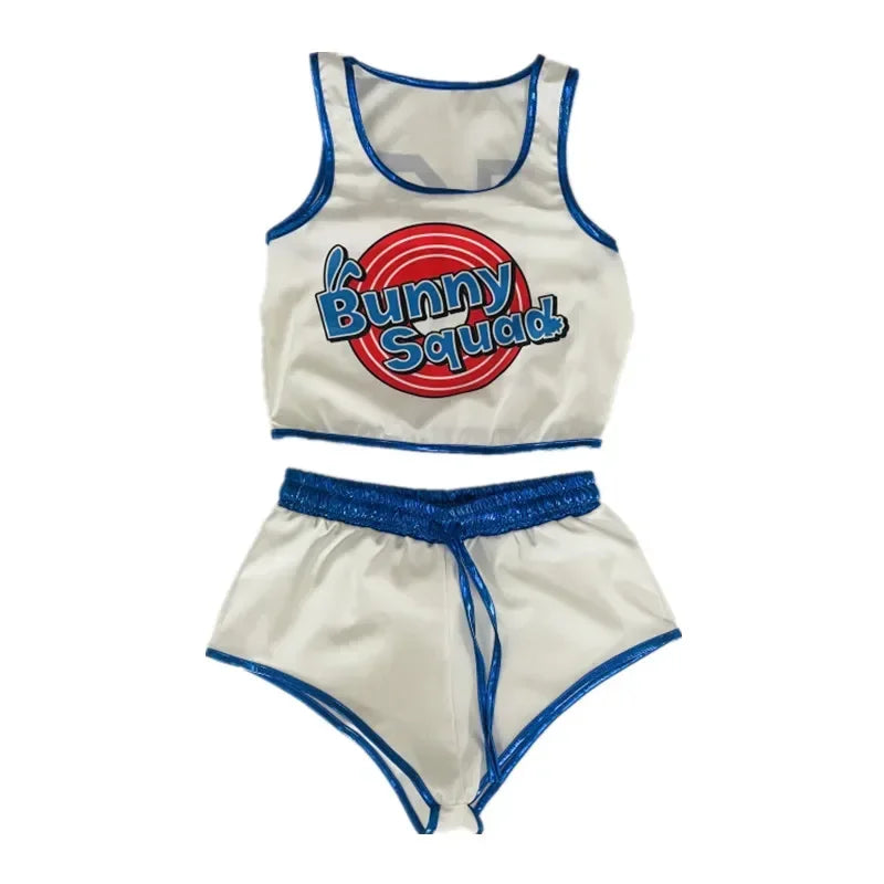 Space Lola Bunny Rabbit Cosplay Kostüm Kaninchen Bunny Jam Kostüme Frauen Mädchen Halloween Party Kleidung Karnevalsanzug